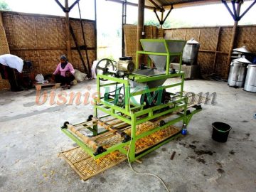 proses produksi emping jagung