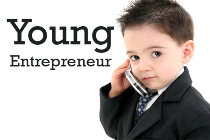 ilustrasi entrepreneur muda