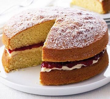 ilustrasi cake kedelai