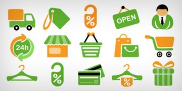 ilustrasi toko online