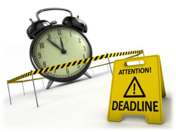 deadline perusahaan
