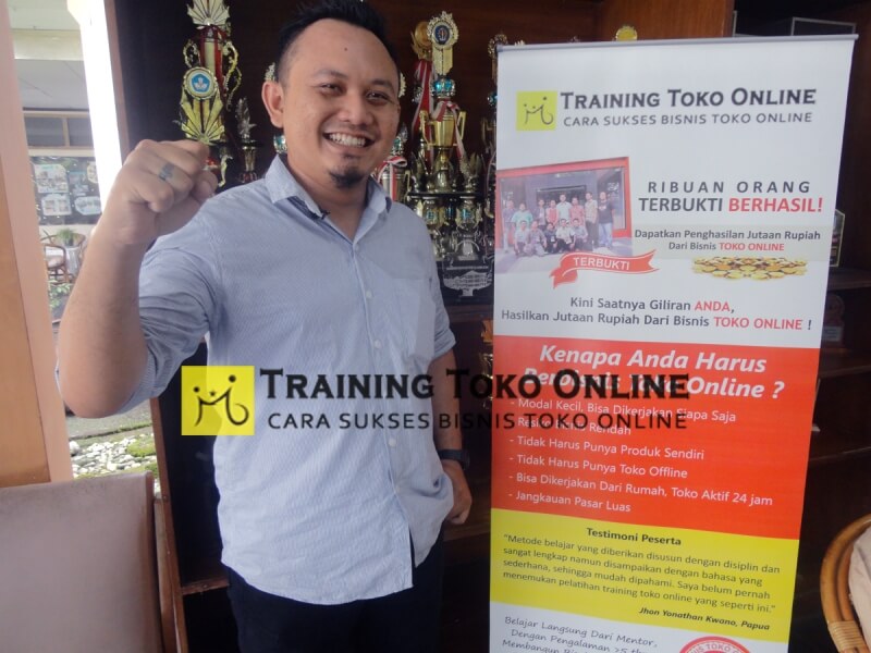 peserta pelatihan toko online