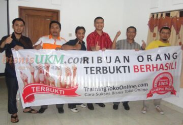 peserta training toko online