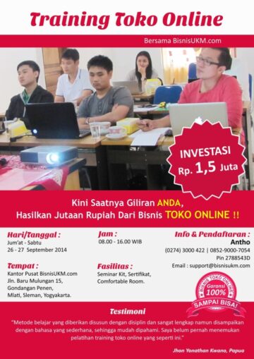 Training Toko Online September 2014