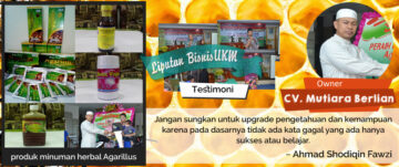 Kisah sukses pengusaha herbal agarillus