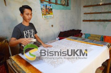 Proses Produksi Batik Cap Gandaria