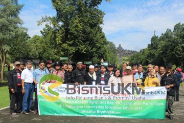 Kunjungan wisata ke Candi Borobudur