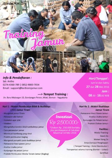 Pelatihan jamur angkatan 49