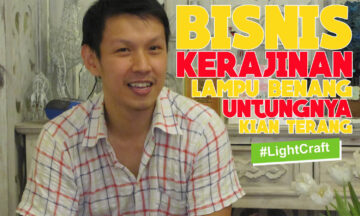 BISNIS KERAJINAN LAMPU BENANG UNTUNGNYA KIAN TERANG