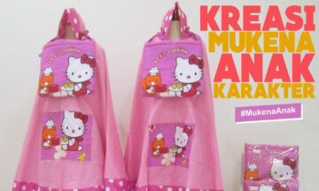 KREASI MUKENA ANAK KARAKTER