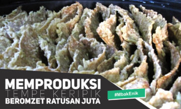 MEMPRODUKSI TEMPE KERIPIK BEROMZET RATUSAN JUTA