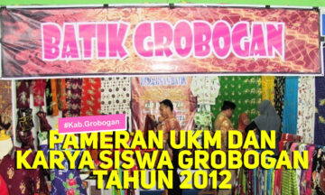 PAMERAN UKM DAN KARYA SISWA GROBOGAN TAHUN 2012