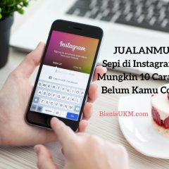 Promosi instagram cara jualan di instagram