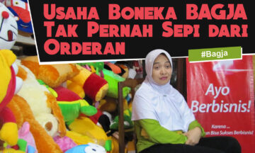USAHA BONEKA BAGJA TAK PERNAH SEPI DARI ORDERAN