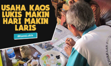 USAHA KAOS LUKIS MAKIN HARI MAKIN LARIS