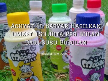 Achyat El Basyar Hasilkan Omzet 150 Juta Per Bulan Dari Susu Botolan