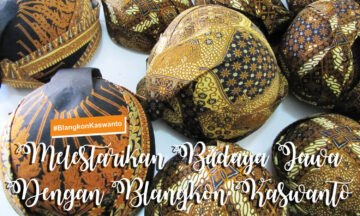MELESTARIKAN BUDAYA JAWA DENGAN BLANGKON KASWANTO