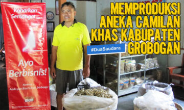 MEMPRODUKSI ANEKA CAMILAN KHAS KABUPATEN GROBOGAN