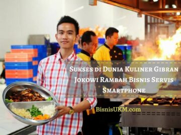 Sukses di Dunia Kuliner Gibran Jokowi Rambah Bisnis Servis Smartphone