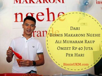 Dari Bisnis Makaroni Ngehe Ali Muharam Raup Omzet Rp 40 Juta Per Hari