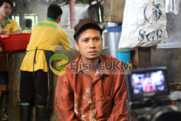 Yusuf perajin tahu kuring asli Cibuntu di Yogyakarta