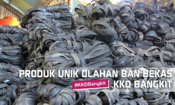 PRODUK UNIK OLAHAN BAN BEKAS KKD BANGKIT