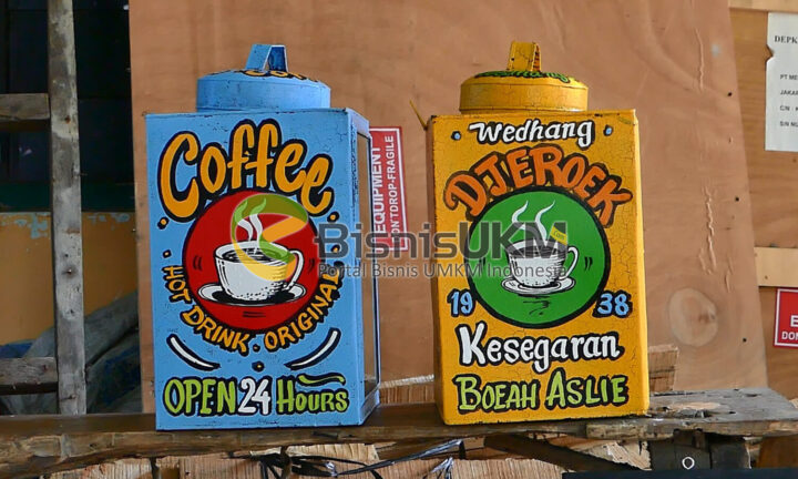 kerajinan pernik jadul untuk cafe vintage