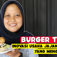 Burger Tempe, Inovasi Usaha Jajanan Sehat Super Unik!