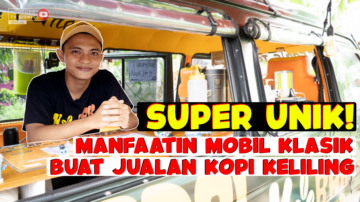 Super Keren, Sulap Mobil Klasik Jadi Kedai Kopi Unik!