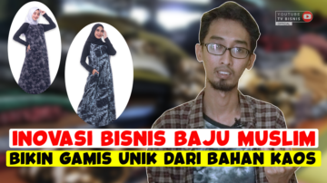 Inovasi Bisnis Baju Muslim, Bikin Gamis Kaos Beragam Motif!