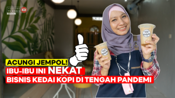 Ibu-ibu Ini Nekat Bisnis Kedai Kopi di Tengah Pandemi
