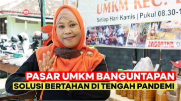 Pasar UMKM Banguntapan, Solusi Bertahan di Tengah Pandemi